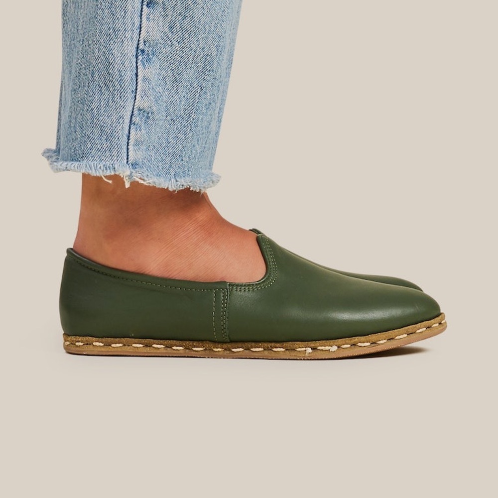 Sabah green shoes sz 40